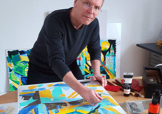 Tom Roger mit Bild aus Urban-Serie
